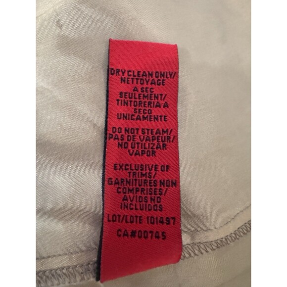 JS Collections Brown Lace Satin Gown Size 4 Sleeveless Formal Evening Dress - Picture 12 of 13